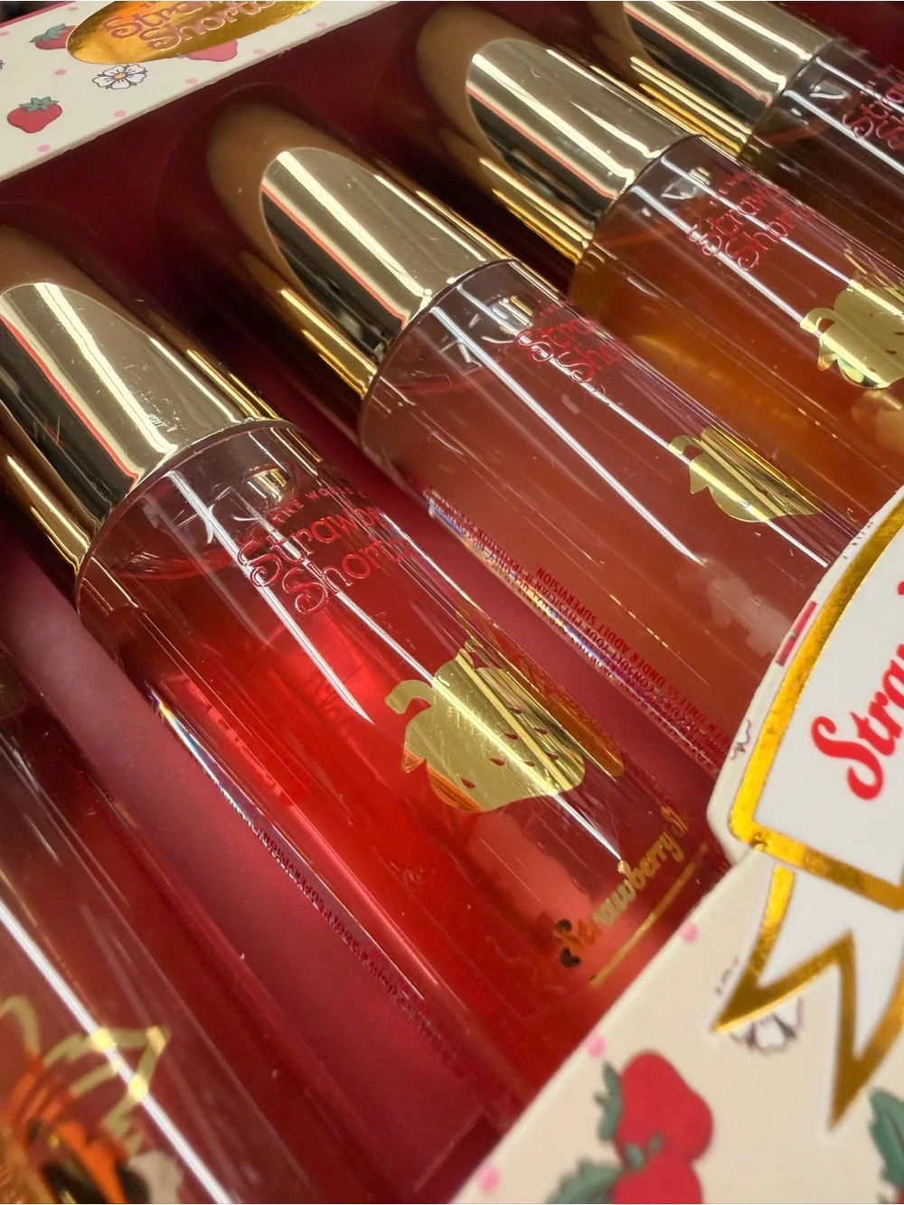 Strawberry Shortcake Pink Strawberry Lip Oil Set